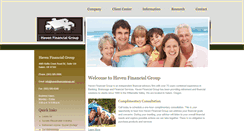 Desktop Screenshot of havenfinancialgroup.net
